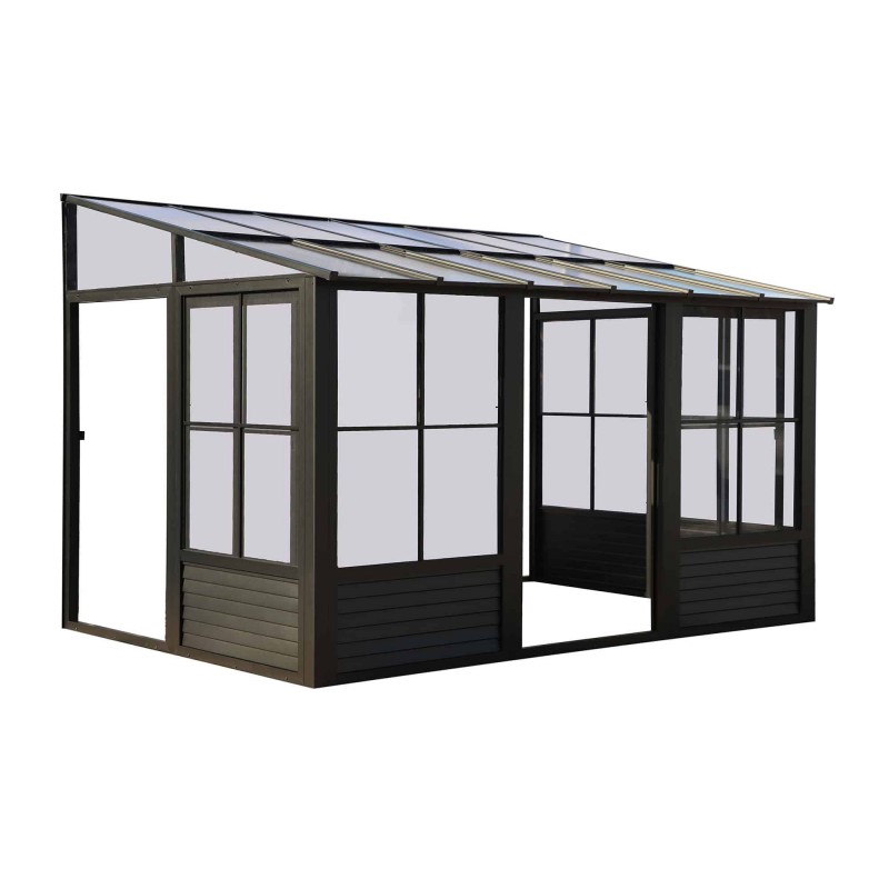 Gazebo Penguin Florence Add-A-Room 10X12 in Black (W1209-42)