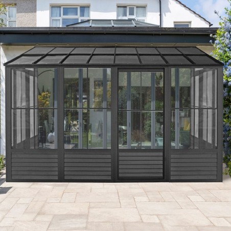 Gazebo Penguin Florence Add-A-Room 10 X 16 in Black (W1610-42) Gazebo Penguin Florence Add-A-Room 10 X 16 in Black (W1610-42)