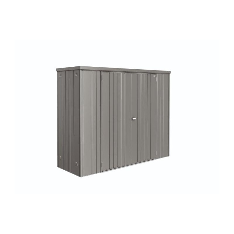 Biohort Equipment Locker 230 - 7.5' x 2.7' x 6'  with Floor - Quartz Gray (BIO1136)