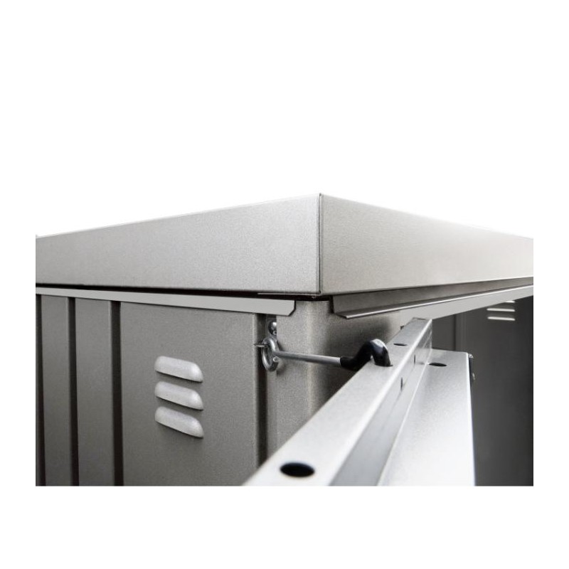 Biohort Equipment Locker 230 - 7.5x2.7x6 with Floor - Gray (BIO1136)