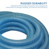 Blue Wave 1.25" 24ft Vac Hose for Above-Ground Pools (NA103)