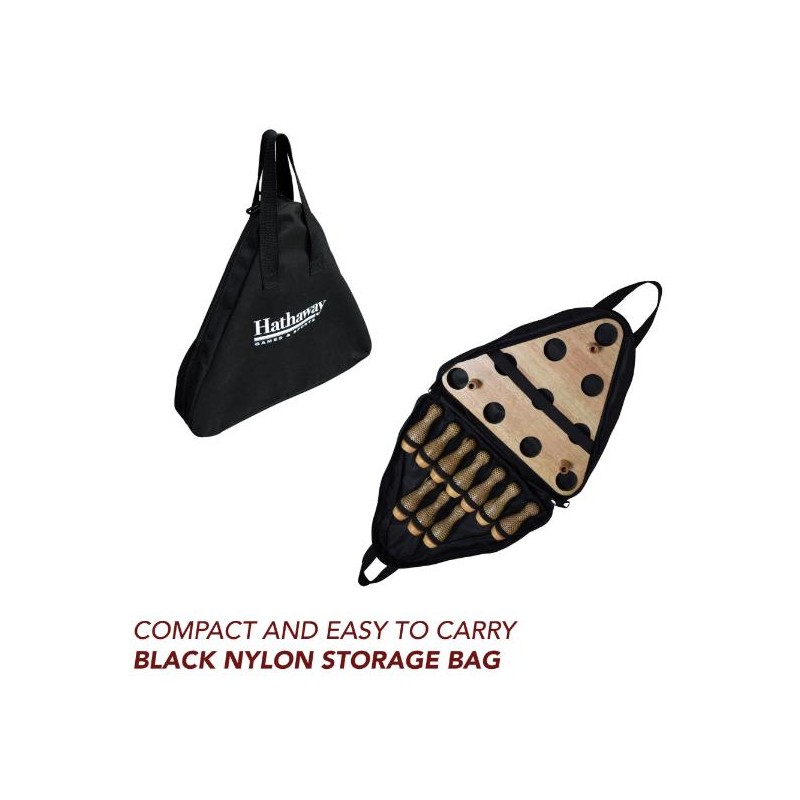 Hathaway Shuffleboard Bowling Pin Set (BG1232)