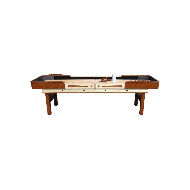 Hathaway Merlot 12-ft Shuffleboard Table - Walnut Finish (BG1312)