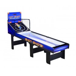 Hathaway Hot Shot 8-ft Roll Hop and Score Arcade Game Table with LED Scoring (BG2015)