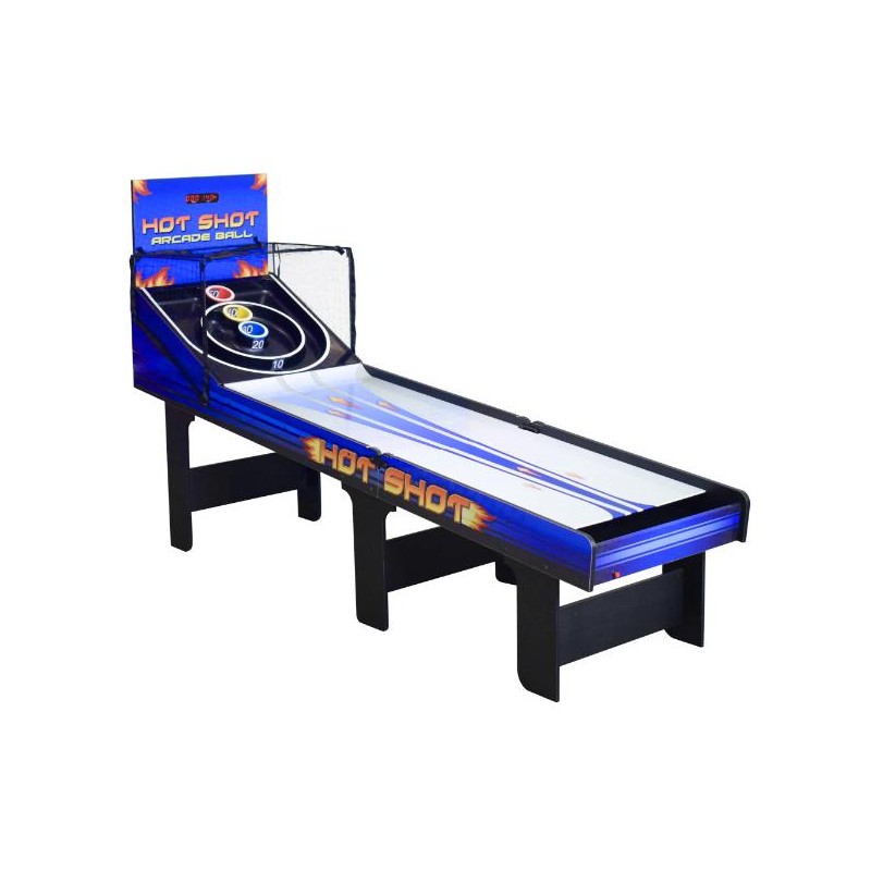 Hathaway Hot Shot 8-ft Roll Hop and Score Arcade Game Table with LED Scoring (BG2015)