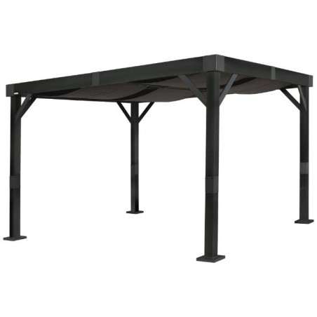 Sojag 10x12 Fontana Black Aluminum Frame Pergola Kit (500-9169607)