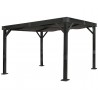 Sojag 10x12 Fontana Black Aluminum Frame Pergola Kit (500-9169607)