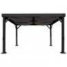 Sojag 10x12 Fontana Black Aluminum Frame Pergola Kit (500-9169607)