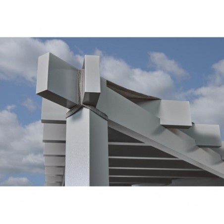 Sojag 10x10 Lima Rustproof Aluminum Frame Pergola Kit (500-9169638)
