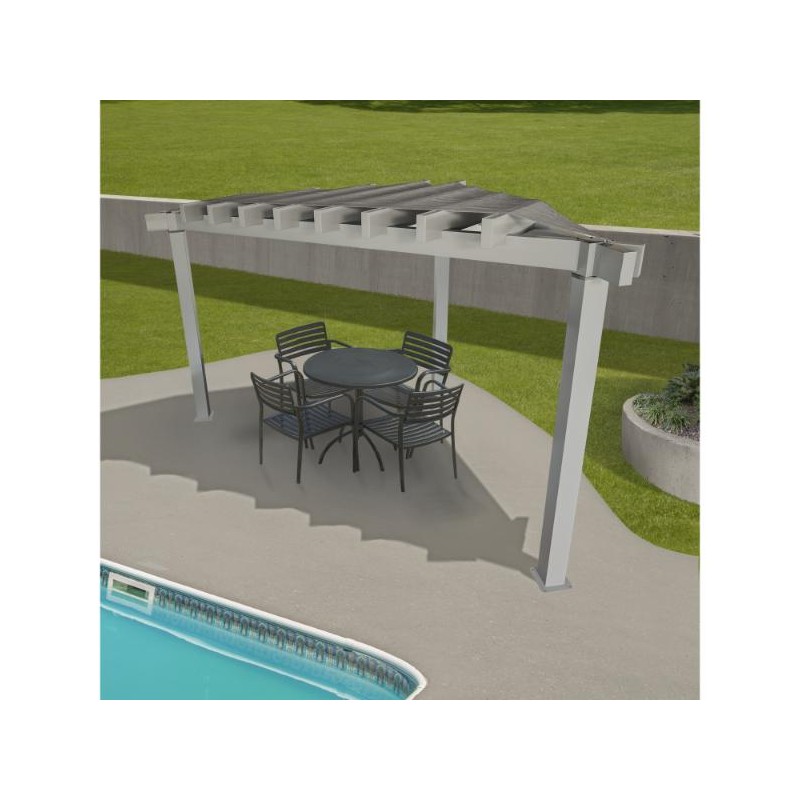 Sojag 10x10 Lima Rustproof Aluminum Frame Pergola Kit (500-9169638)