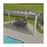 Sojag 10x10 Lima Rustproof Aluminum Frame Pergola Kit (500-9169638)