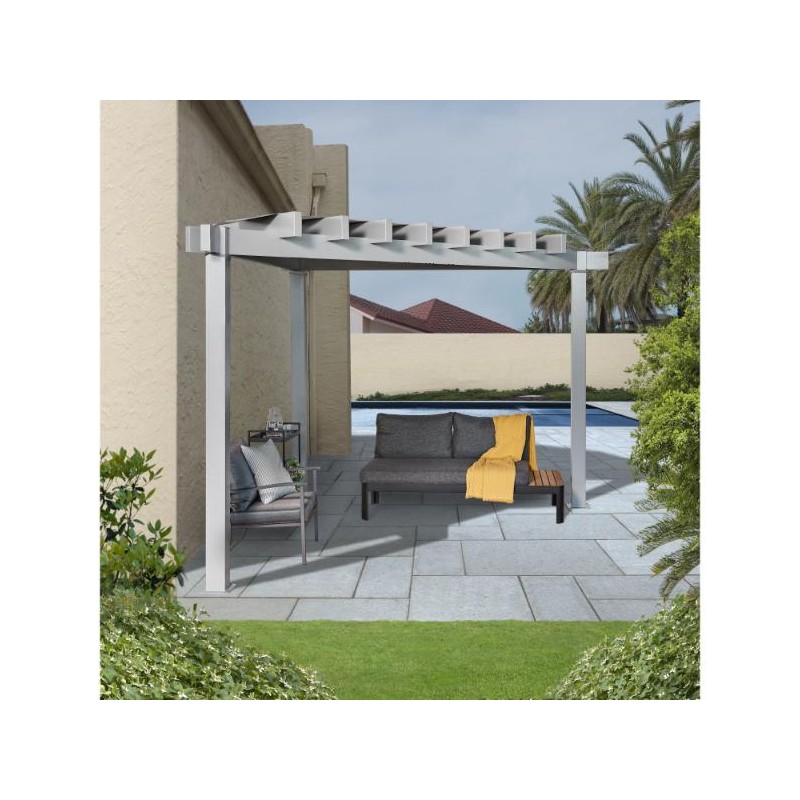 Sojag 10x10 Lima Rustproof Aluminum Frame Pergola Kit (500-9169638)