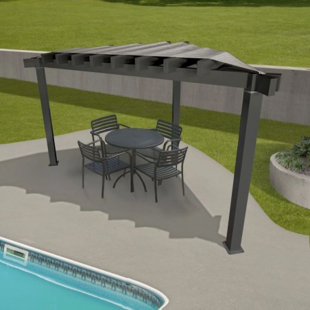 Sojag Lima 10x10x8 Aluminum Frame Pergola (500-9169812)