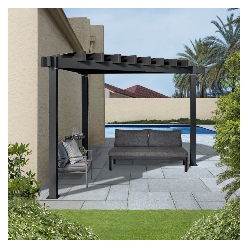 Sojag Lima 10x10x8 Aluminum Frame Pergola (500-9169812)