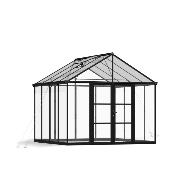 Palram - Canopia Aria 10x10 Greenhouse kit - Black (HG5728)