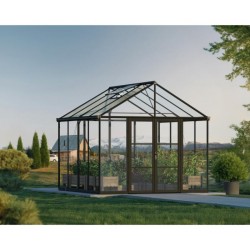 Palram - Canopia Aria 10x10 Greenhouse kit - Black (HG5728)