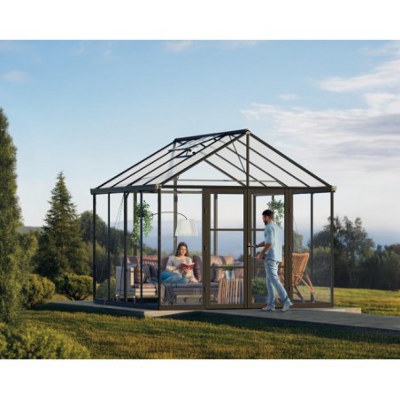 Palram - Canopia Aria 10x10 Greenhouse kit - Black (HG5728) Palram - Canopia Aria 10x10 Greenhouse kit - Black (HG5728)