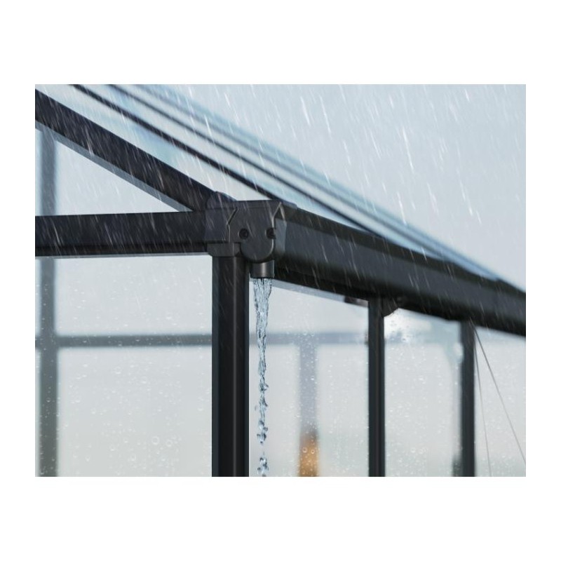 Palram - Canopia Aria 10x20 Greenhouse Kit - Black (HG5730)