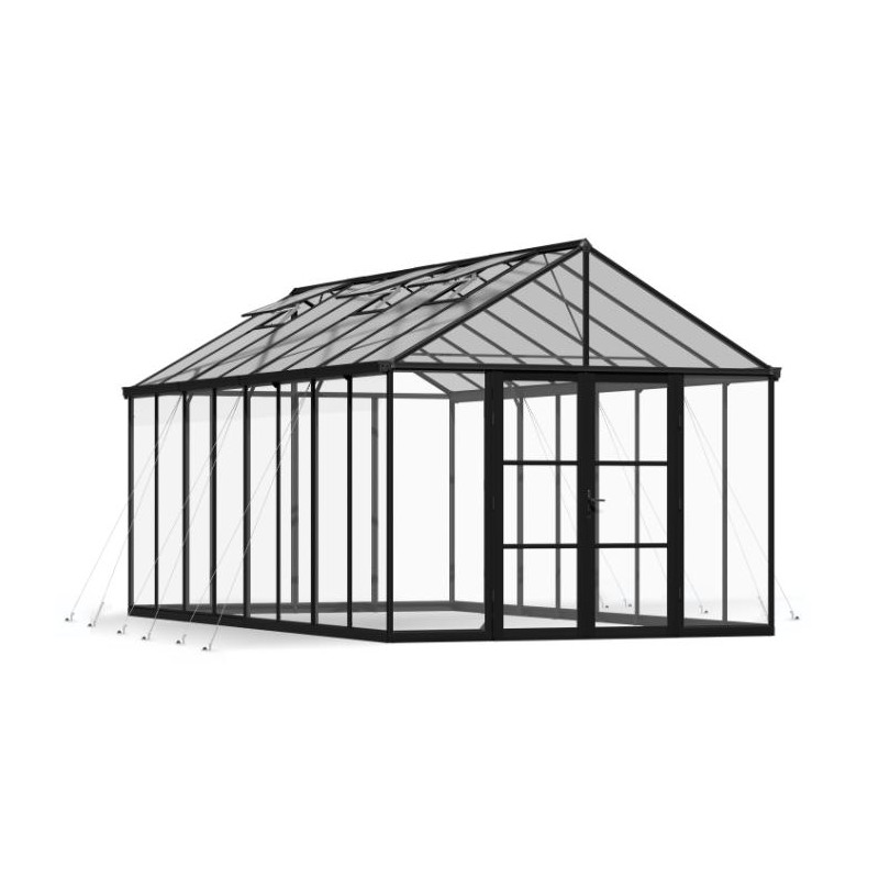 Palram - Canopia Aria 10x20 Greenhouse Kit - Black (HG5730)
