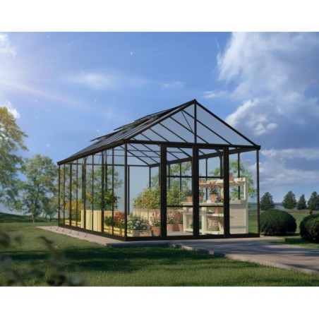 Palram - Canopia Aria 10x20 Greenhouse Kit - Black (HG5730)