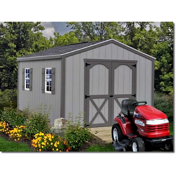 Best Barns Elm 10x16 Wood Storage Shed Kit Elm 1016