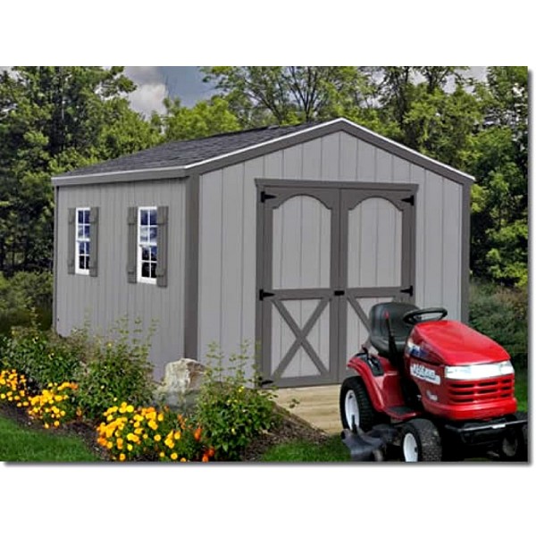 best barns elm 10x12 wood storage shed kit elm_1012
