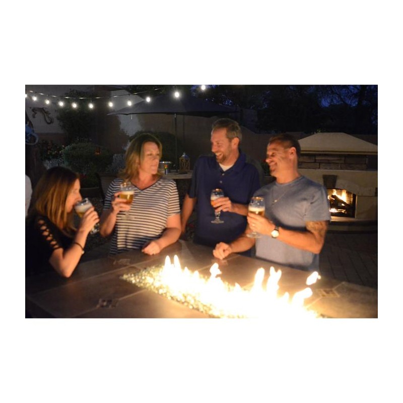 KoKomo Grills Entertainer Bar Gas Fire Pit Table (Entertainer-FP)