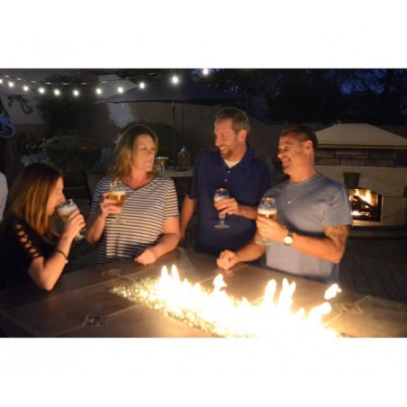 KoKomo Grills Entertainer Bar Gas Fire Pit Table (Entertainer-FP)