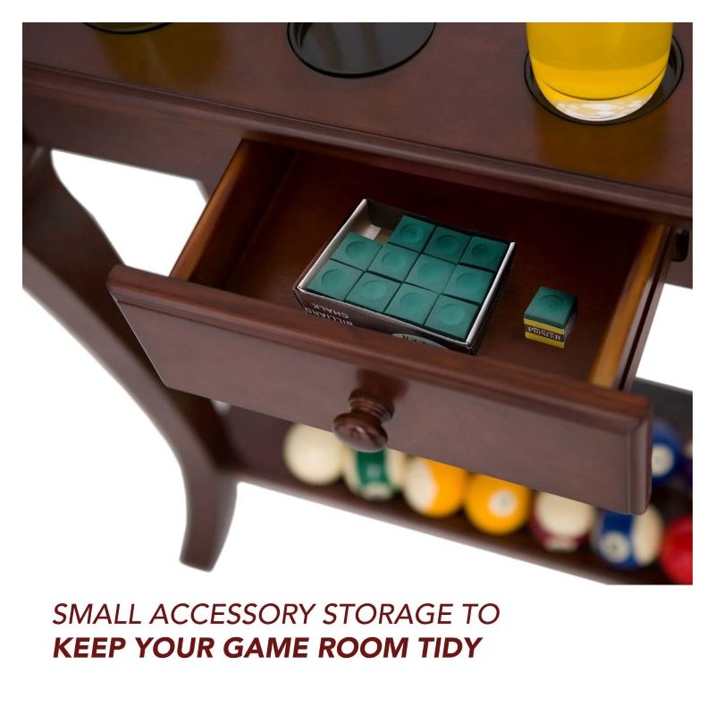 Hathaway Deluxe Floor Cue Rack - Walnut (BG2565W)