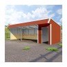 VersaTube 12'x30'x10'/8' Single Slope Loafing Metal Shed / Run-In Shelter Kit (VTSSLS1230) VersaTube 12'x30'x10'/8' Single Slope Loafing Metal Shed / Run-In Shelter Kit (VTSSLS1230)
