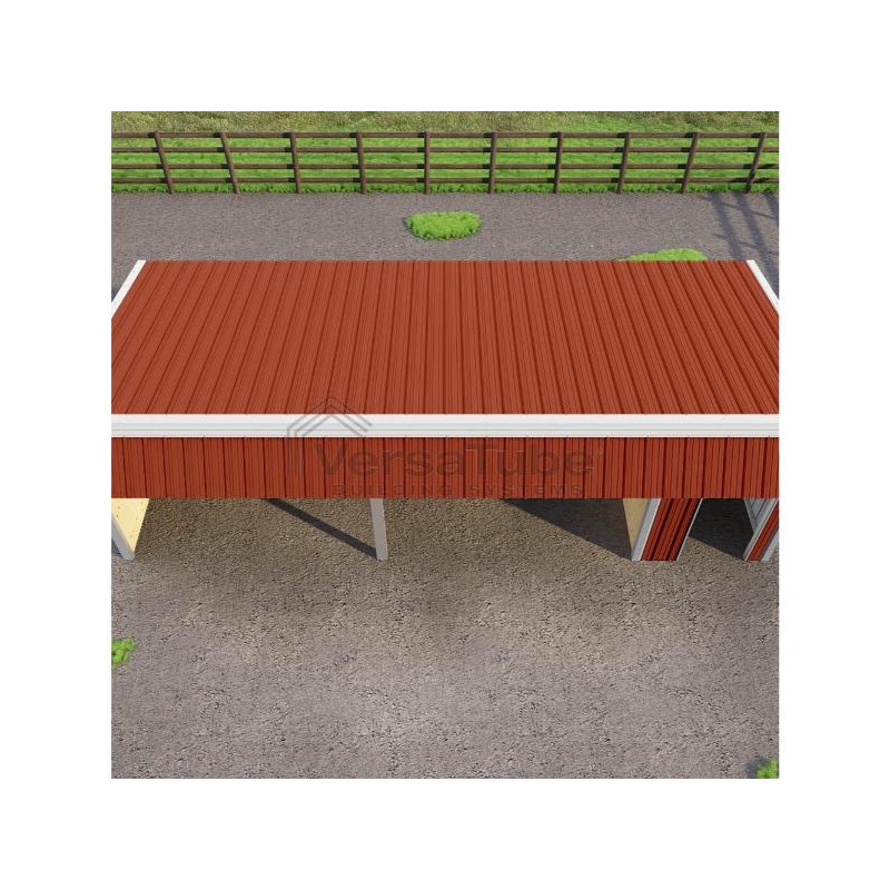 VersaTube 12'x30'x10'/8' Steel Loafing / Run-In Shelter (VTSSLS1230)