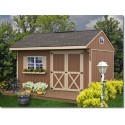 Best Barns Northwood 10x10 Wood Storage Shed Kit - ALL Pre-Cut (NW1010)