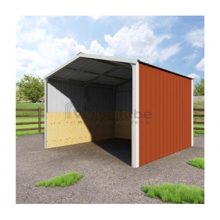 VersaTube 12x12x8 Metal Loafing  Shed / Run-In Shelter Kit (VTLS121208)