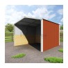 VersaTube 12x12x8 Metal Loafing Shed / Run-In Shelter Kit (VTLS121208) VersaTube 12x12x8 Metal Loafing Shed / Run-In Shelter Kit (VTLS121208)