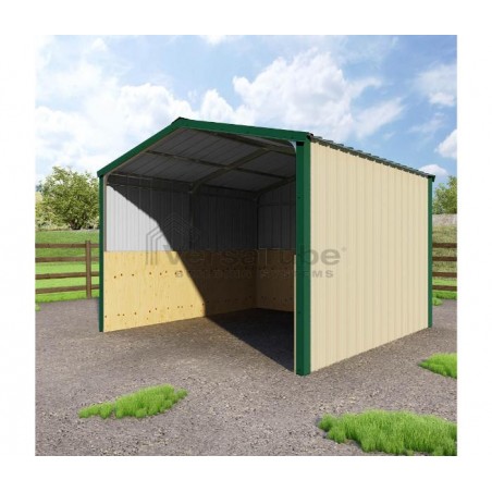 VersaTube 12x12x8 Metal Loafing  Shed / Run-In Shelter Kit (VTLS121208)