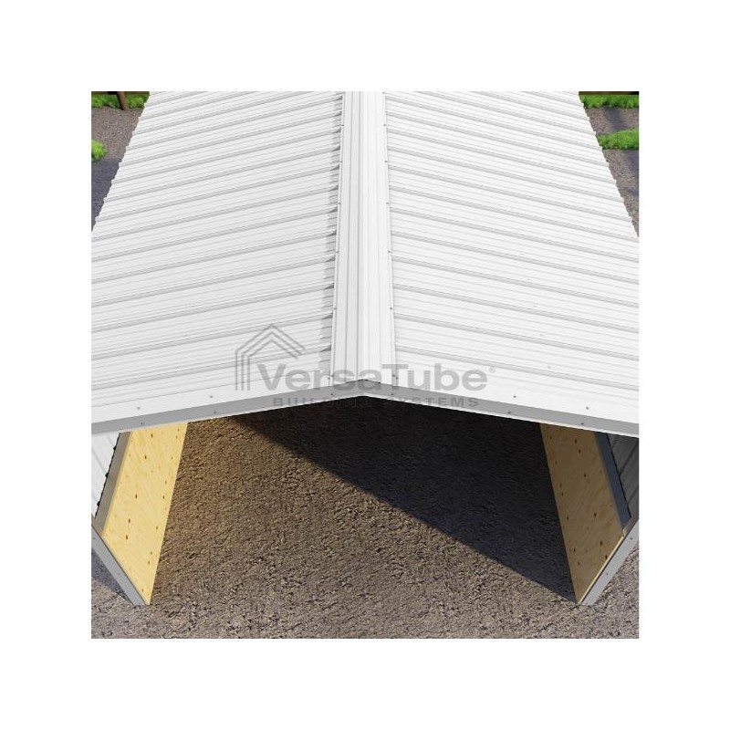 VersaTube 12x12x8 Metal Loafing  Shed / Run-In Shelter (VTLS121208)