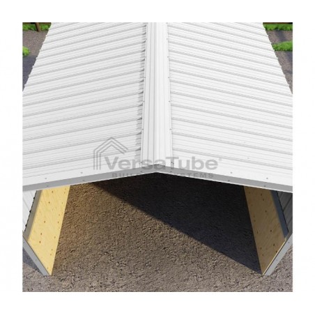 VersaTube 12x12x8 Metal Loafing  Shed / Run-In Shelter (VTLS121208)