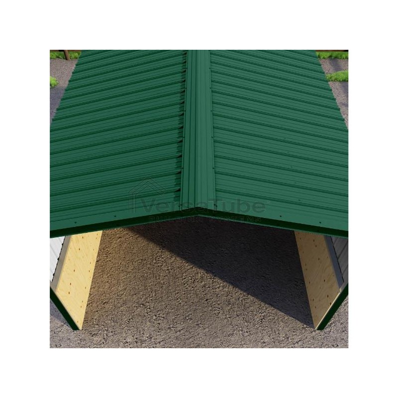 VersaTube 12x12x8 Metal Loafing  Shed / Run-In Shelter (VTLS121208)