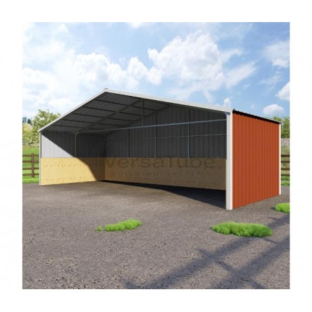 VersaTube 30x12x8 Metal Loafing  Shed / Run-In Shelter Kit (VTLS301208) VersaTube 30x12x8 Metal Loafing  Shed / Run-In Shelter Kit (VTLS301208)