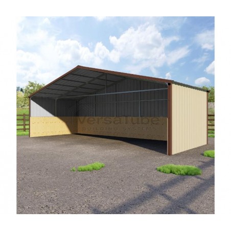 VersaTube 30x12x8 Metal Loafing  Shed / Run-In Shelter Kit (VTLS301208) VersaTube 30x12x8 Metal Loafing  Shed / Run-In Shelter Kit (VTLS301208)
