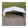 VersaTube 30x12x8 Metal Loafing  Shed / Run-In Shelter (VTLS301208) VersaTube 30x12x8 Metal Loafing  Shed / Run-In Shelter (VTLS301208)