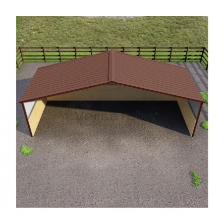 VersaTube 30x12x8 Metal Loafing  Shed / Run-In Shelter (VTLS301208) VersaTube 30x12x8 Metal Loafing  Shed / Run-In Shelter (VTLS301208)