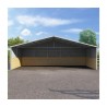 VersaTube 30x12x8 Metal Loafing  Shed / Run-In Shelter (VTLS301208) VersaTube 30x12x8 Metal Loafing  Shed / Run-In Shelter (VTLS301208)