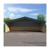 VersaTube 30x12x8 Metal Loafing  Shed / Run-In Shelter (VTLS301208) VersaTube 30x12x8 Metal Loafing  Shed / Run-In Shelter (VTLS301208)