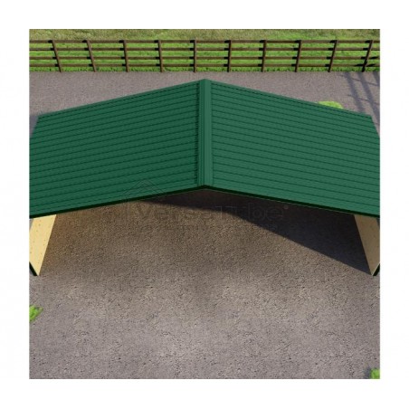 VersaTube 30x12x8 Metal Loafing  Shed / Run-In Shelter (VTLS301208) VersaTube 30x12x8 Metal Loafing  Shed / Run-In Shelter (VTLS301208)