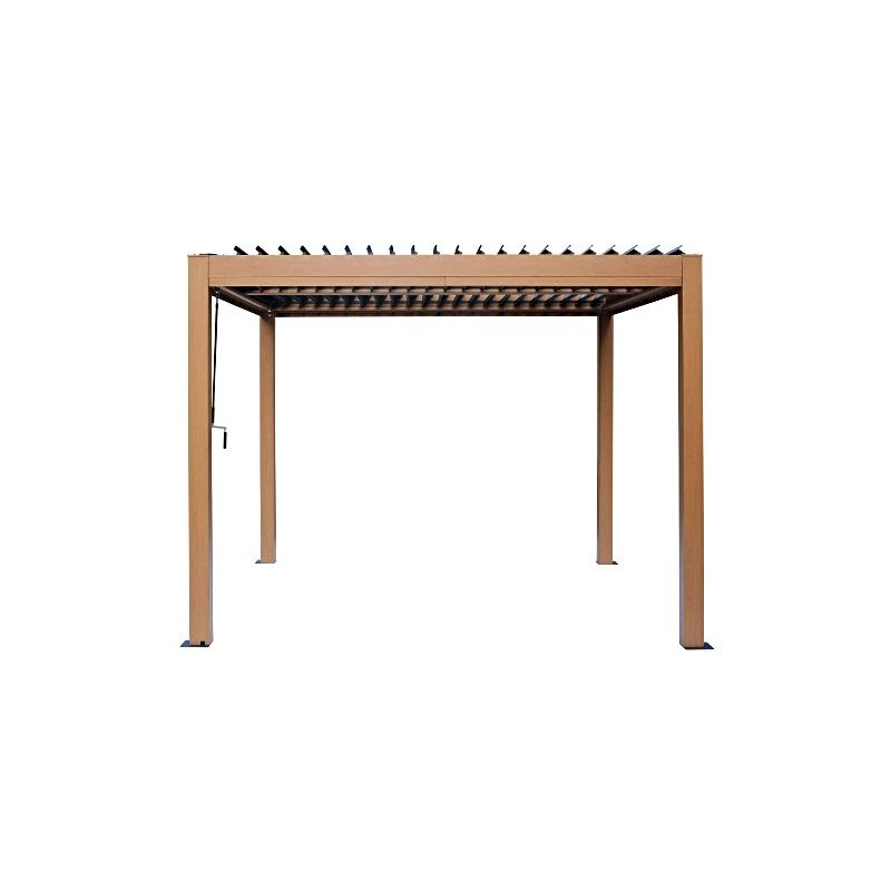 Gazebo Penguin 10x10 Vikos Stand Alone Pergola - Wood Finish (PA1010-W118)