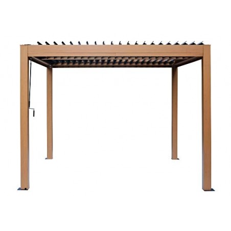 Gazebo Penguin 10x10 Vikos Stand Alone Pergola - Wood Finish (PA1010-W118)