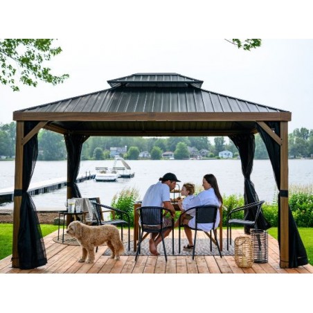 Gazebo Penguin 12x16 Yosemite Gazebo Kit - Wood Finish (41216MR-W013)