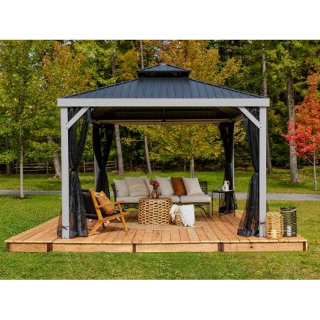 Gazebo Penguin 10x12 Yosemite Aluminum Frame Gazebo Kit  (41012MR-GP120)