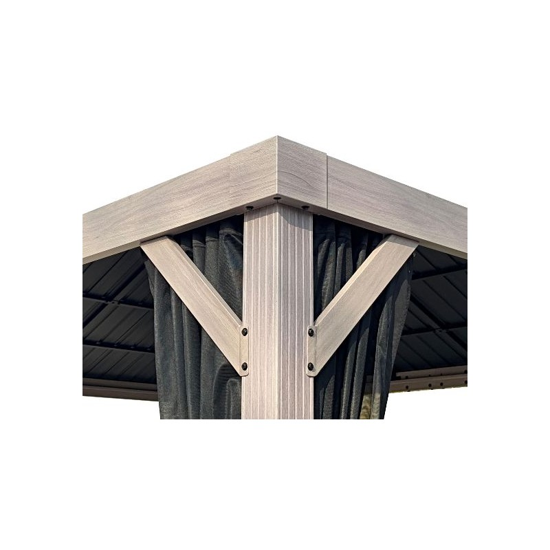 Gazebo Penguin 10x12 Yosemite Aluminum Frame Gazebo Kit  (41012MR-GP120)